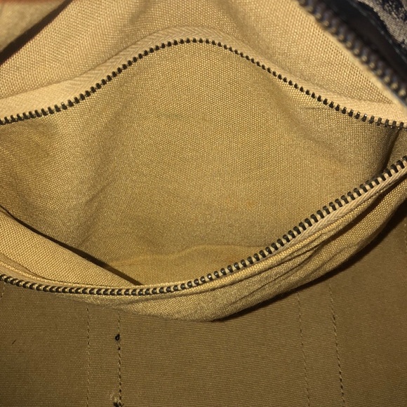 CELINE Navy Blue and Grey Monogram Boston Carry On Overnight Travel Bag 30cm - Picture 16 of 17